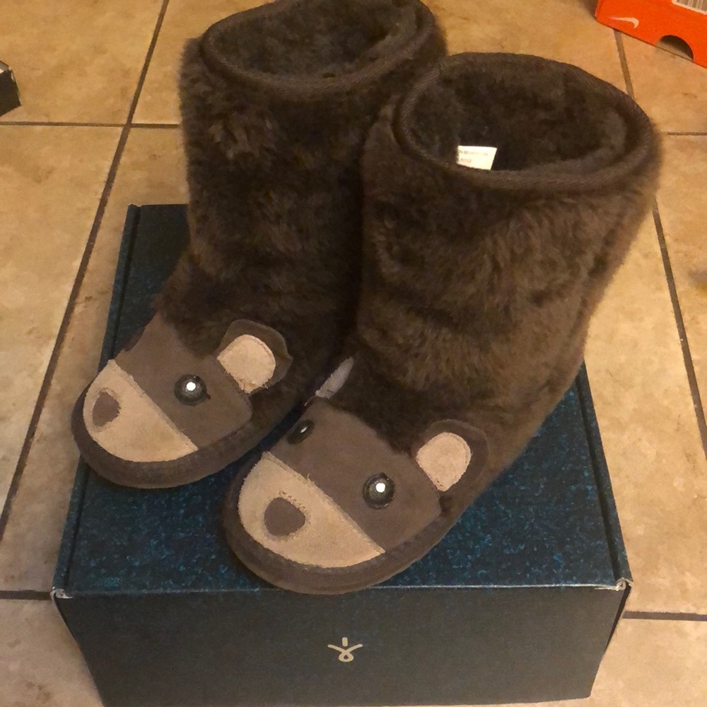 COPY - Used EMU Australia kids boots size 12